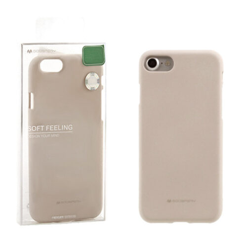 mercury soft samsung a14 5g różowo piaskowy mat etui nakładka case jelly