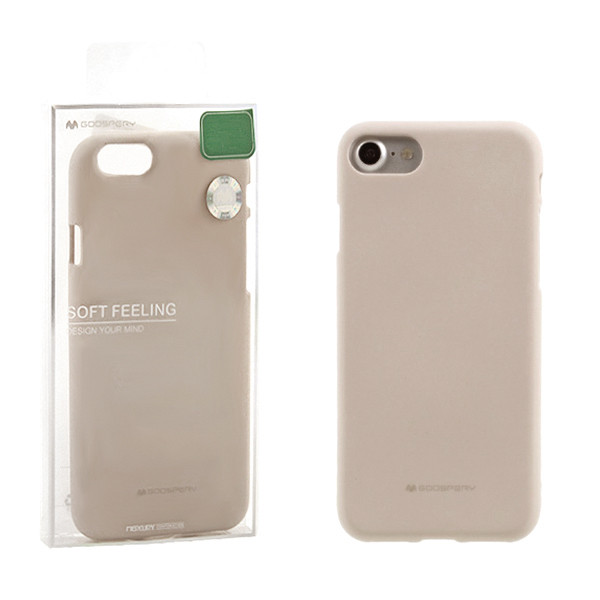 mercury soft samsung a14 5g różowo piaskowy mat etui nakładka case jelly