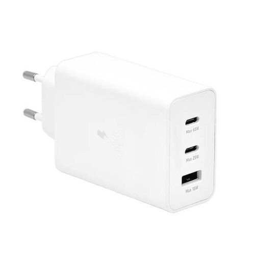 litte ładowarka sieciowa pd 2xusb-c 1xusb t6530 65w biała (45)