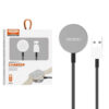 somostel ładowarka bezprzewodowa indukcyjna usb 10w 1,2m apple watch biały nylonowy oplon sms-zb15