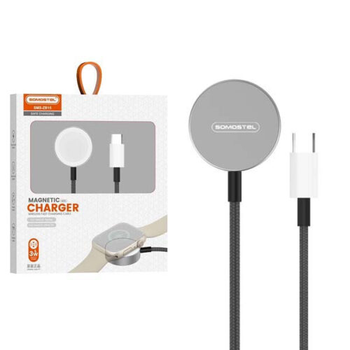 ładowarka bezprzewodowa somostel do apple watch charging cable kabel zegarek usb-c sms-zb15