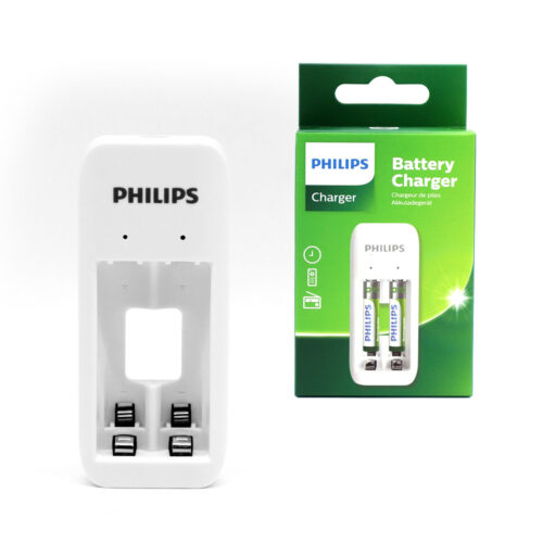 ładowarka do akumulatorów philips + 2xaa 700mah phil-scb2070nb/00 - port usb