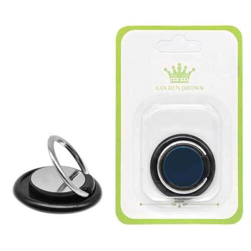 uchwyt telefonu stojak premium uniwersalny vega czarny ring holder