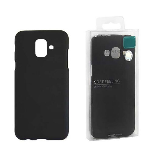 mercury soft iphone 15 pro max 6.7 czarny mat etui nakładka case jelly