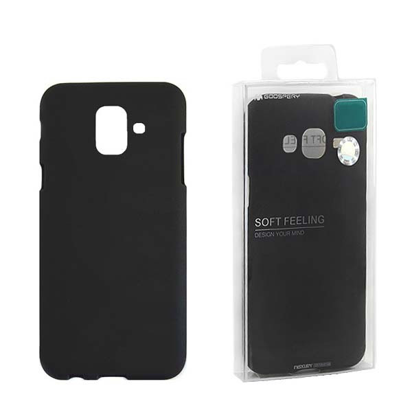 mercury soft iphone 15 pro max 6.7 czarny mat etui nakładka case jelly
