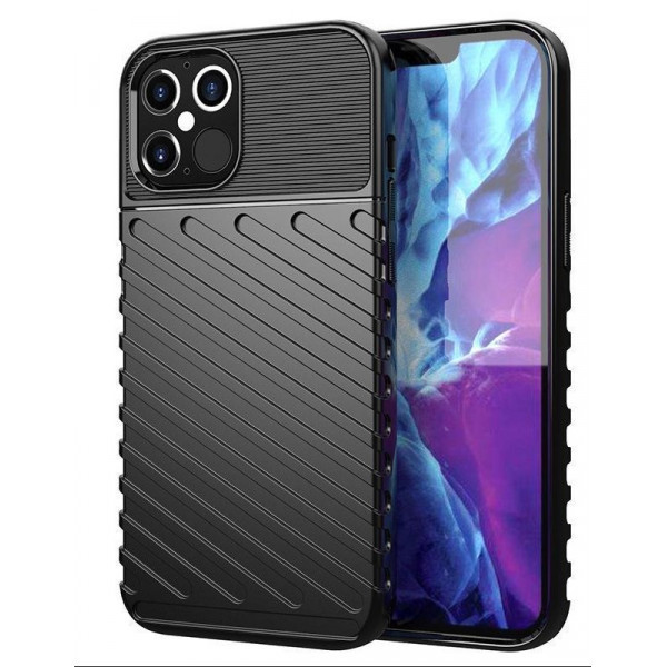 etui thunder case xiaomi redmi 12 czarna nakładka etui plecki case