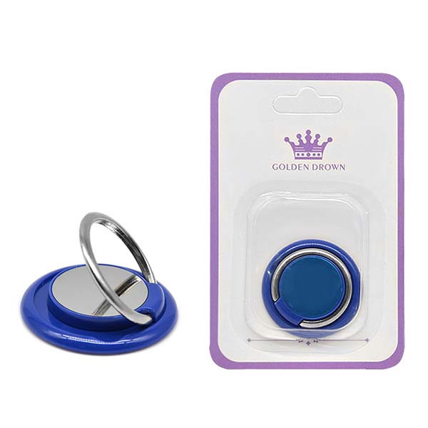 uchwyt telefonu stojak premium uniwersalny niebieski ring holder