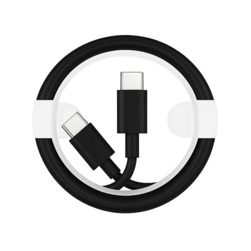 economy kabel usb pd typ-c - typ-c 3a 2m power delivery pd czarny