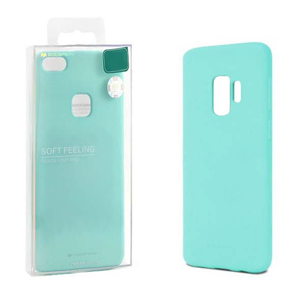 mercury soft feeling iphone 15 miętowy etui nakładka back cover case jelly 6,1 cala