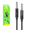 denmen kabel jack 3.5 cala - jack 3.5 cala 1m czarny dx01b