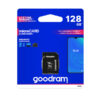 karta pamięci goodram 128gb + adapter class 10 uhs-i m1aa-1280r12