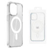 ecobox magsafe magnetic case do iphone 14 pro max przeźroczysty etui nakładka transparent