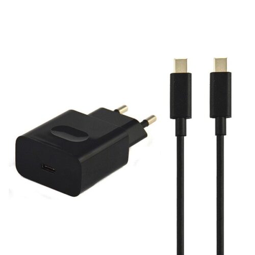 ładowarka sieciowa usb typ-c pd 3a czarna huawei hw-050300e00 kabel usb-c fast charger 3000ma pd