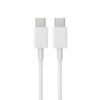 economy kabel usb pd typ-c - typ-c 3a 60w 1m power delivery pd biały