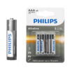 philips bateria entry alkaline aaa lr03 4szt phil-lr03a4b/10