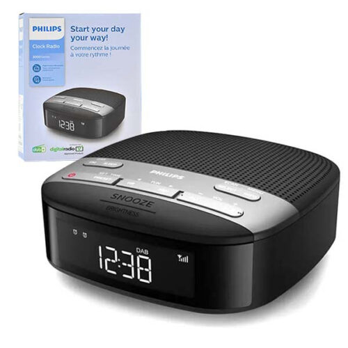 cyfrowe radio fm budzik alarm zegar philips tar3505/12