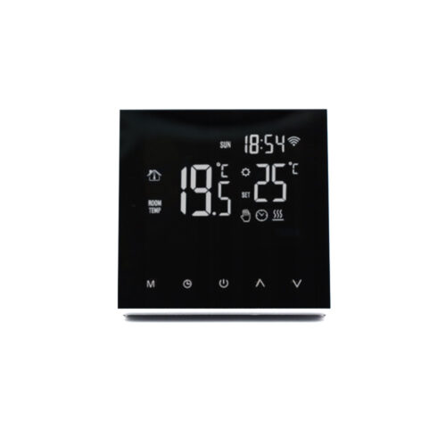 inteligentny termostat me82ch wifi 16a czarny czujnik temperatury sterowanie ogrzewaniem
