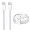 economy kabel usb pd typ-c do typ-c pd 60w biały oplot 2m do iphone 15