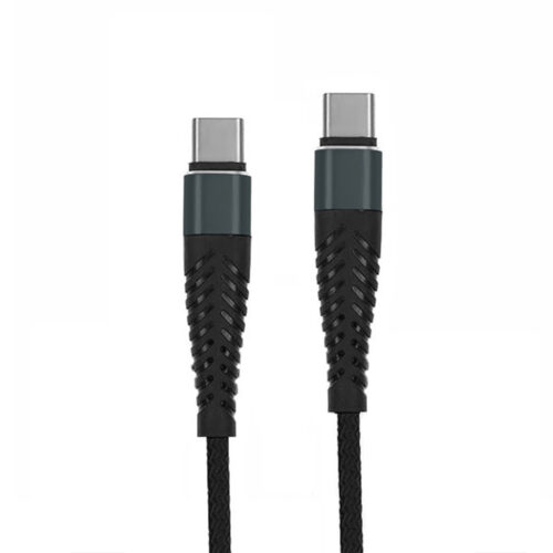 redx kabel usb pd typ-c do typ-c czarny 2m oplot wzmacniany
