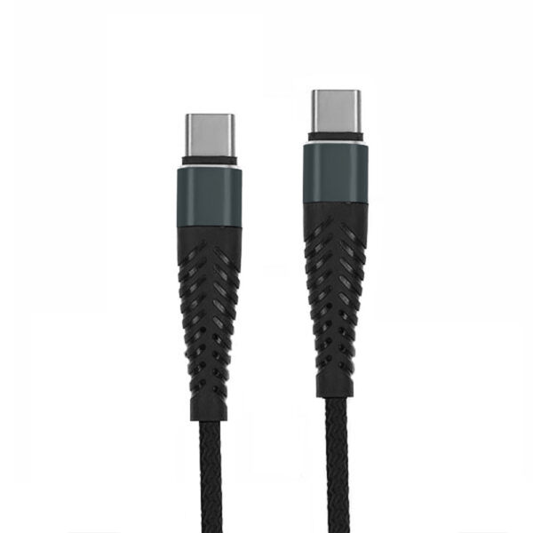 redx kabel usb pd typ-c do typ-c czarny 2m oplot wzmacniany