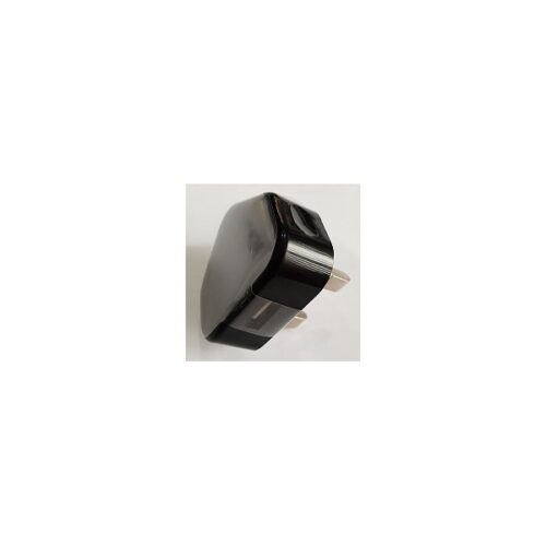 economy ładowarka sieciowa adapter uk usb 1a czarny 1000 mah