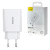 baseus speed mini ładowarka sieciowa usb-c 20w power delivery qc 3.0