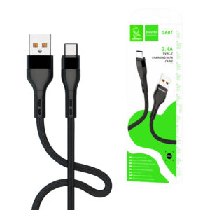 denmen adapter hf du01 typ-c jack 3.5 cala biały du01