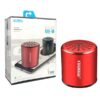 głośnik bluetooth speaker fineblue mk-10 czerwony aluminiowa obudowa