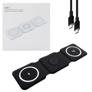 ecobox ładowarka bezprzewodowa do apple watch cable magsafe usb + ładowarka sieciowa usb 1a biała