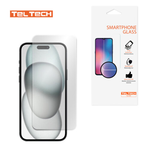 teltech szkło hartowane 2.5d do iphone 16 pro / 17 / 17 pro