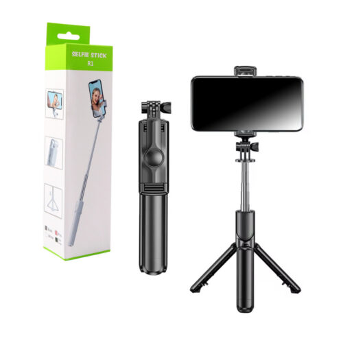 ecobox uchwyt do telefonu selfie r1 statyw + pilot bluetooth