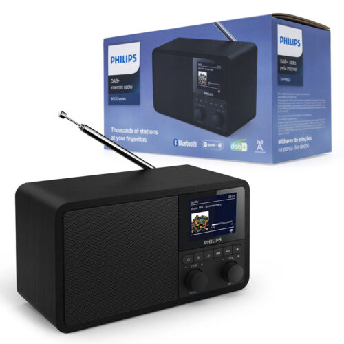 radio internetowe bluetooth philips czarne phil-tapr802/12