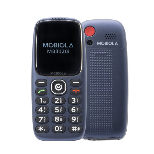 telefon gsm mobiola dla seniora mb3120i 2g niebieski