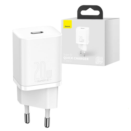baseus ładowarka sieciowa usb-c type-c pd qc3.0 20w 3311 - uniwersalny ccsup-b02