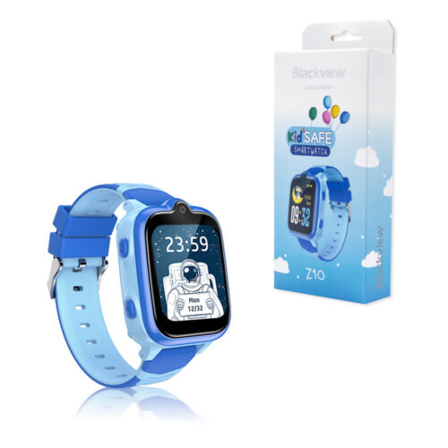 blackview kids smartwatch z10 4g gps blue