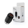 ecobox ładowarka samochodowa 30w czarna pd3.0+qc4.0 wkn-337