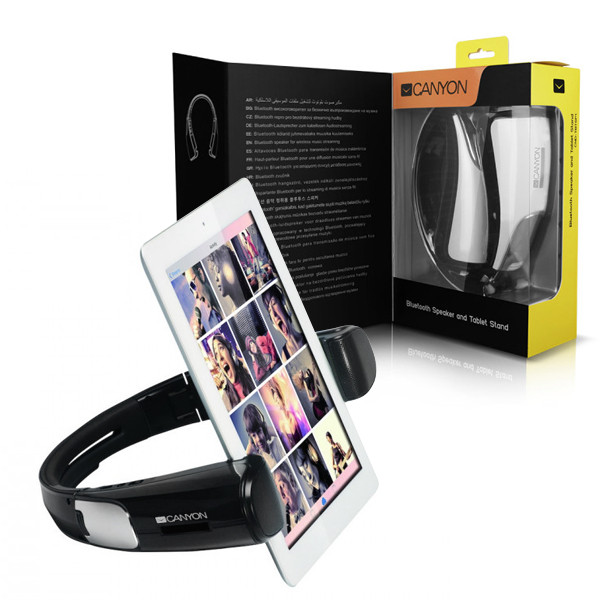 głośniki bluetooth canyon podstawka czarny cns-cbtsp1s