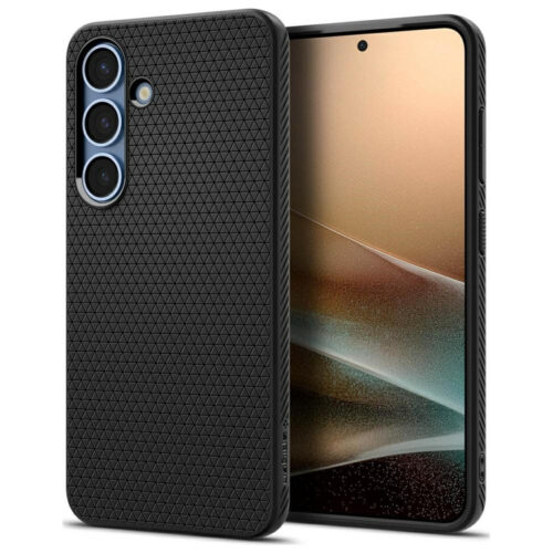 etui spigen liquid air samsung s25 plus matt black czarny pokrowiec
