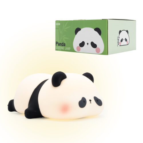 lampka led panda silikonowa 1w dla dzieci