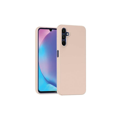 mercury nakładka case do samsung galaxy a15 4g / a15 5g soft feeling różowo-piaskowy