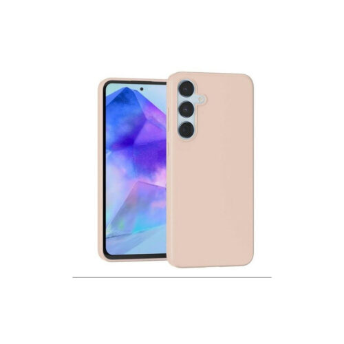 mercury nakładka case do samsung galaxy a55 soft feeling różowo-piaskowy