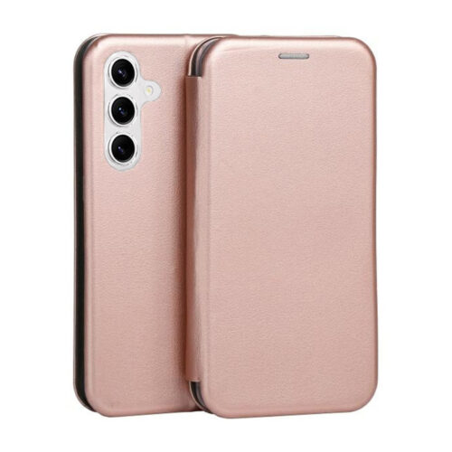 kabura magneto do samsung s24 fe różowo-złoty