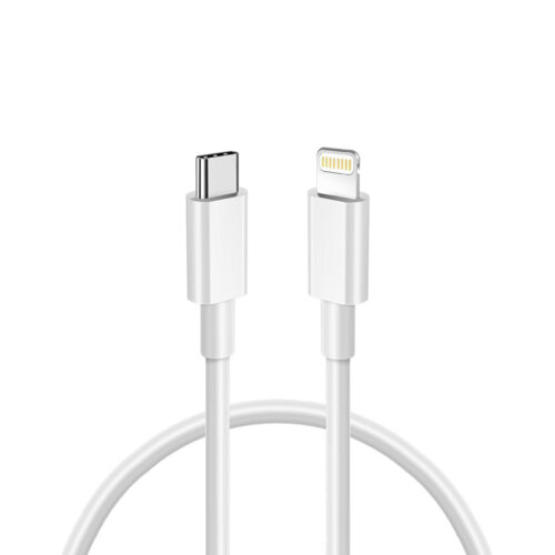 economy kabel usb typ-c do iphone 2a biały 30cm