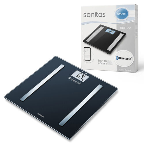 sanitas waga łazienkowa sbf 72 czarna