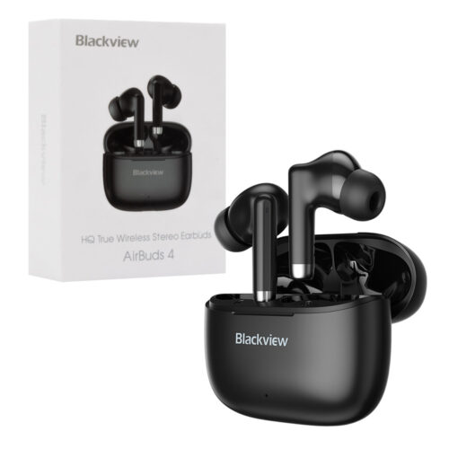 blackview słuchawki bluetooth czarny tws airbuds 4