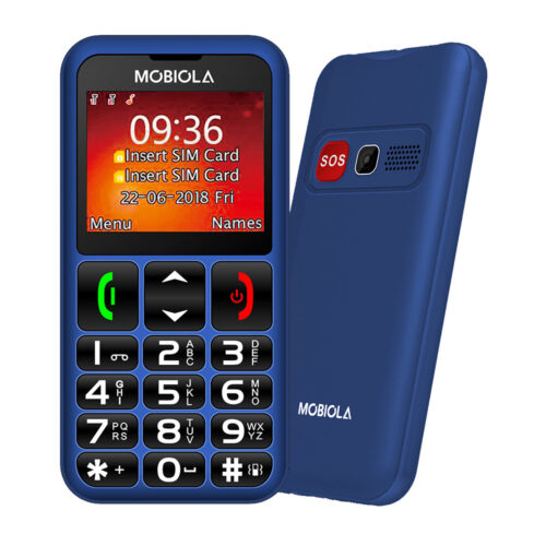 mobiola telefon dla seniora mb700 2g niebieski