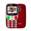 mobiola telefon dla seniora mb800 2g czerwony
