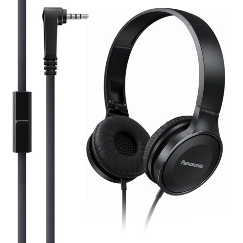 panasonic słuchawki przewodowe nauszne panasonic rp-hf100me-k