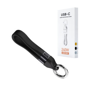denmen kabel usb wzmacniany oplot micr czerwony 1m d02v