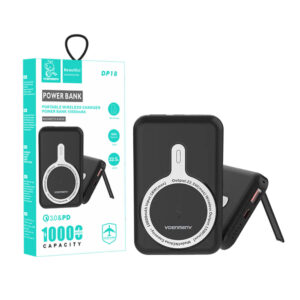 denmen ładowarka sieciowa dc06 typ-c + kabel typ-c - lightning 3.6a 20w 1m power delivery pd biały dc06l